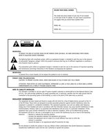 Zenith A50M91W A56M91W A60M91W TV Operating Manual